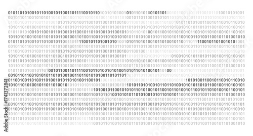 Binary numbers overlay on a transparent background.