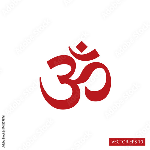 Red Om Symbol: Sacred Hindu Iconography and Spiritual Significance