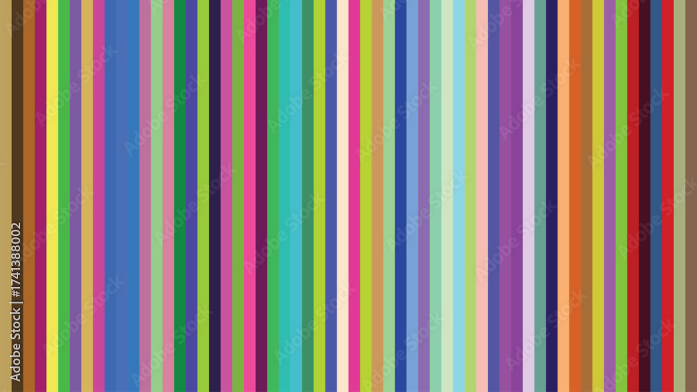 Fototapeta premium Colorful Abstract Background with Vertical Stripes a Vibrant Multicolored Design