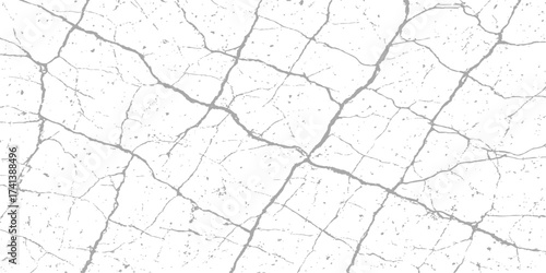 Aged, rough grunge wall with cracks, a dirty concrete surface and broken paint texture pattern