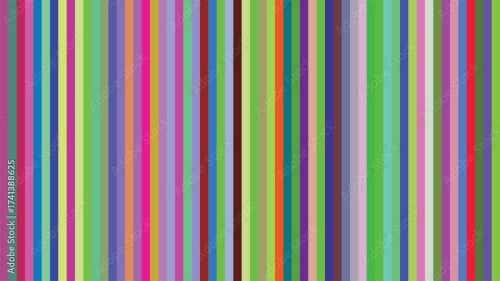 Fototapeta premium Colorful Vertical Stripes Background Abstract Design with Various Shades