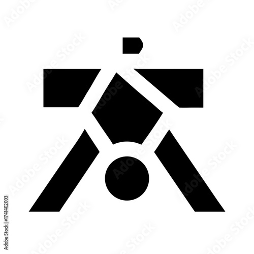Vector art of harness icon