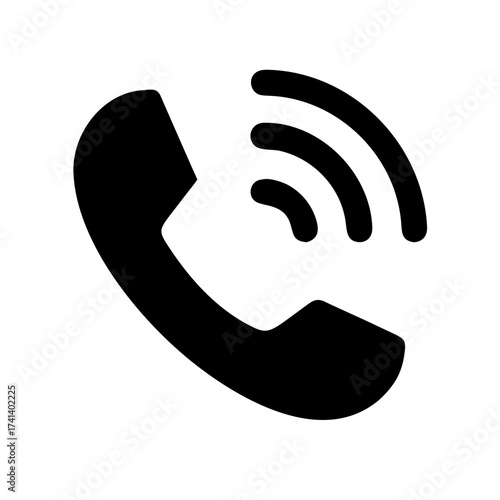 Vector art of phone icon