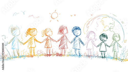 Unity and Harmony in Diversity - A Child's World Reflection