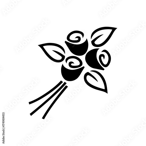 flower bouquet icon