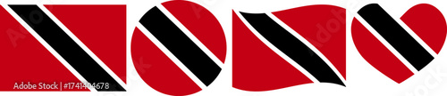Free Download Trinidad and Tobago flag illustrator country flags symbol National Collection International  Set - GFXLoad