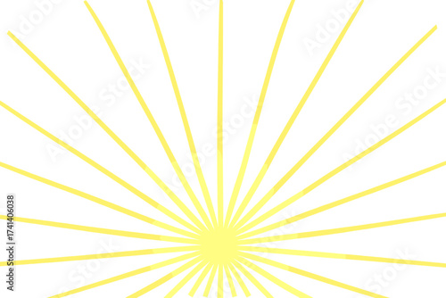 Bright sun rays background vector, abstract radiant beams design, shining sunlight illustration, glowing radiant light effect, yellow sunburst pattern, summer sunshine theme