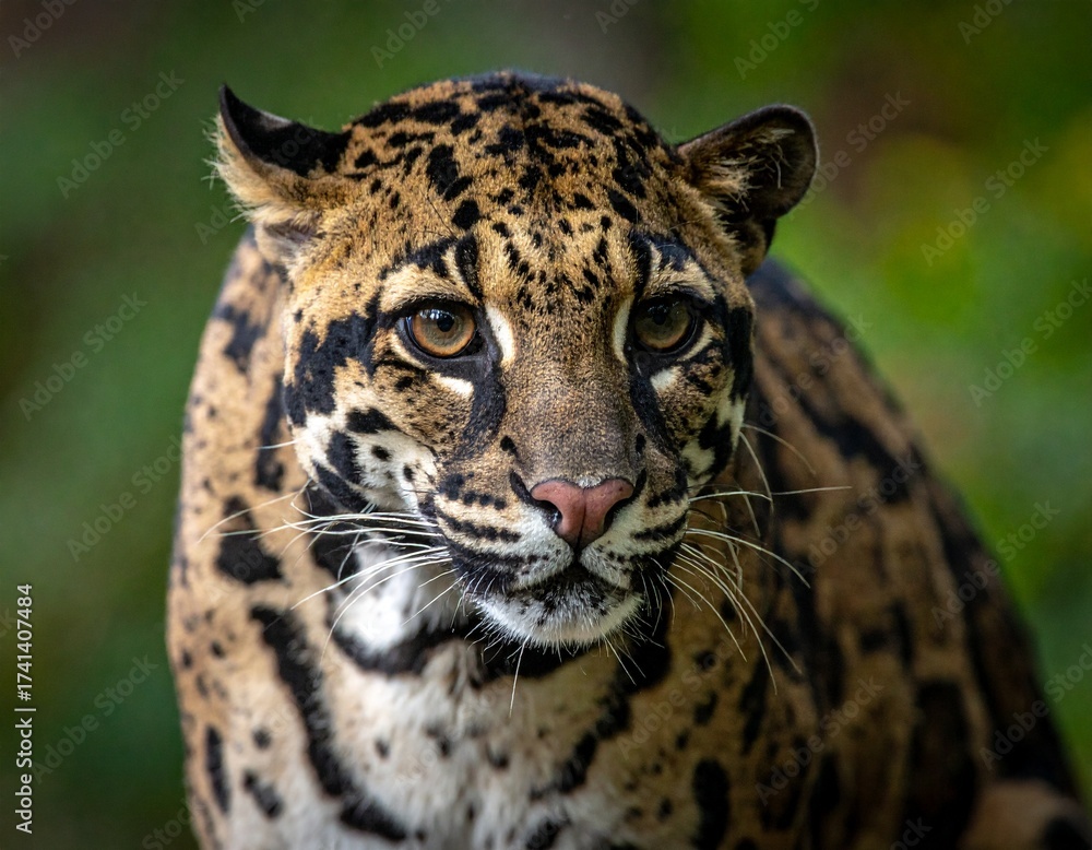 Fototapeta premium A clouded leopard