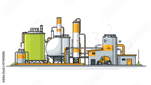 Industrial Chemical Plant Operations: Efficient and Safe Production Environment
