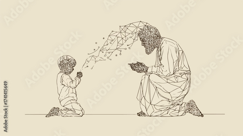 Generational Knowledge Single-Line Representation for Professional Usage