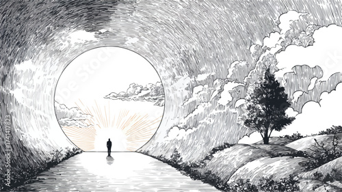 Hope and Light at the End of the Tunnel - A Journey