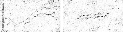 Grunge texture library for backgrounds and typography masks. Featuring scratched surfaces and dust particles. To enhance vintage drama and bold contrast.