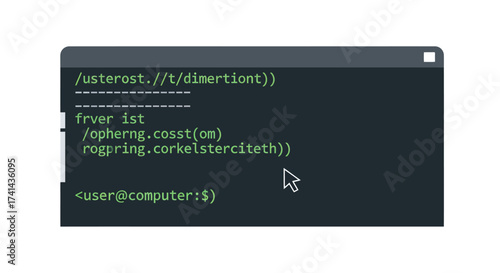 Computer screen displaying code and command line interface.