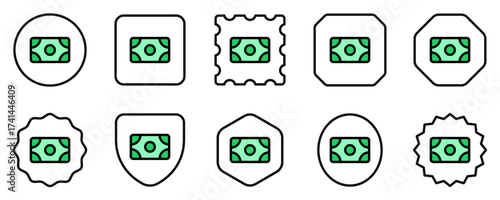 Editable cash, payment, banknote vector icon. Part of a big icon set family. Finance, business, investment, accounting. Perfect for web and app interfaces, presentations, infographics, etc