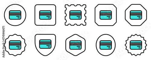Editable debit card, credit card, payment vector icon. Part of a big icon set family. Finance, business, investment, accounting. Perfect for web and app interfaces, presentations, infographics, etc