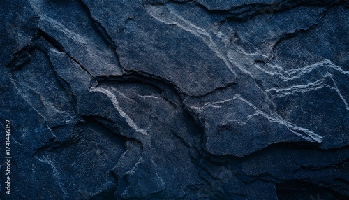 dark grey black slate background or texture interior luxury stone material background for art work midnight dark blue concept background