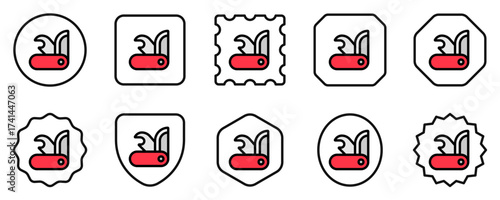 Editable multitool vector icon. Part of a big icon set family. Perfect for web and app interfaces, presentations, infographics, etc