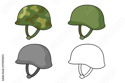 UFO icon in outline style isolated on white background, vector illustration of space alien spaceship, transparent background, flying saucer, extraterrestrial design, sci-fi symbol