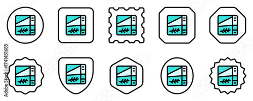 Editable cereal box vector icon. Part of a big icon set family. Perfect for web and app interfaces, presentations, infographics, etc