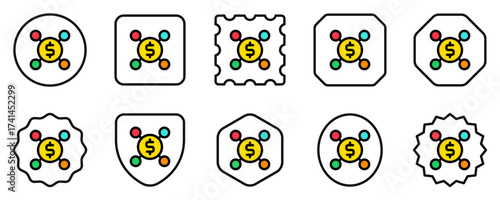 Editable money, budget vector icon. Part of a big icon set family. Perfect for web and app interfaces, presentations, infographics, etc