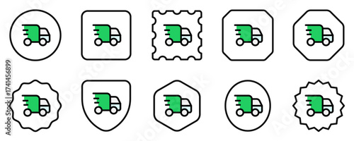 Editable express delivery vector icon. Part of a big icon set family. Perfect for web and app interfaces, presentations, infographics, etc