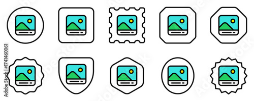 Editable photo printout vector icon. Part of a big icon set family. Perfect for web and app interfaces, presentations, infographics, etc