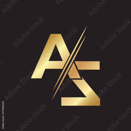 Minimal Innovative Initial AZ logo and ZA logo.