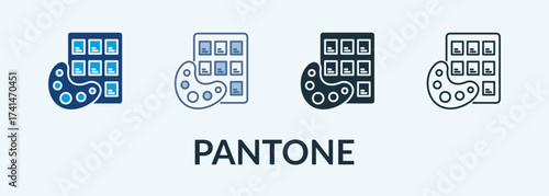 Pantone Icon Multiple Style