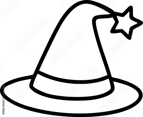 Witch Hat Illustration