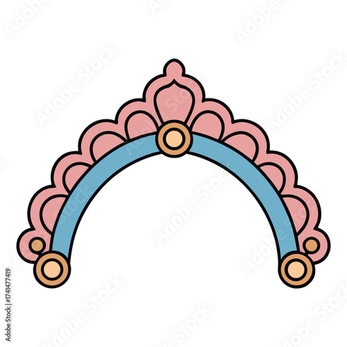 vector illustration of an abstract background with flowers