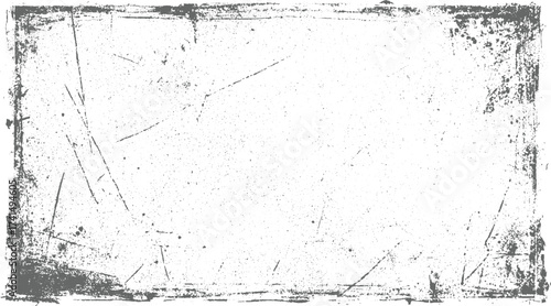 Distressed grunge texture with scratches and speckles vector