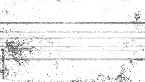 Grungy textured background with horizontal lines and speckles grunge abstract