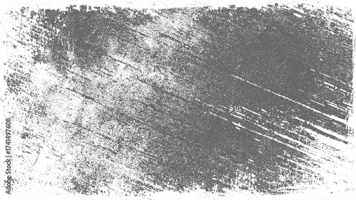Grey textured background with distressed effect white grunge