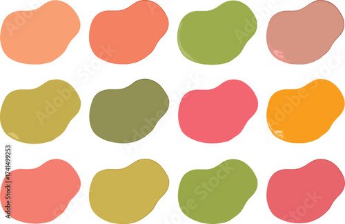 Abstract geometric pattern with vibrant color blocks and clean lines suitable for modern design projects