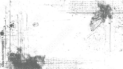 Grungy distressed background with dark smudges and lines grunge texture