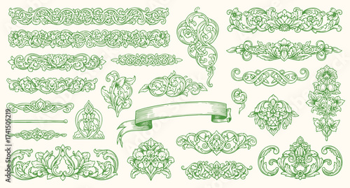 Vintage Baroque Victorian frame border, frame flower pattern vector floral engraved scroll ornament leaf retro decorative design. filigree calligraphic heraldic shield swirl