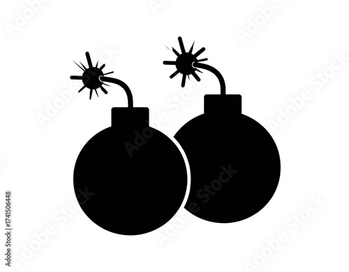 Abstract, dark graphic design.  Silhouette of a stylized object, possibly a bike or vehicle.  Delicate, light gray details.  Simple, minimal form