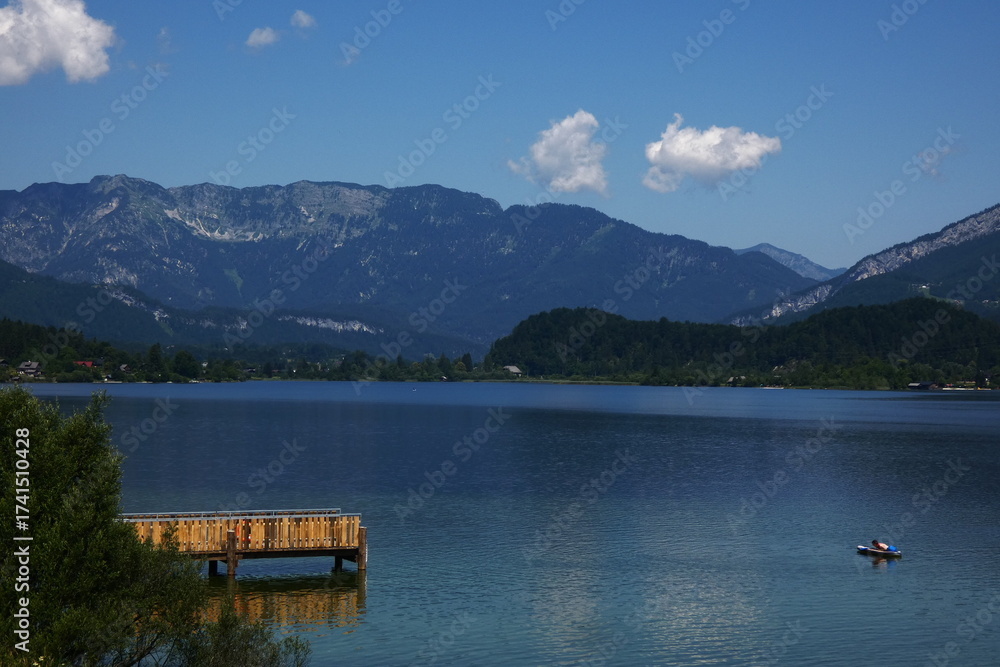 Fototapeta premium lake in mountains