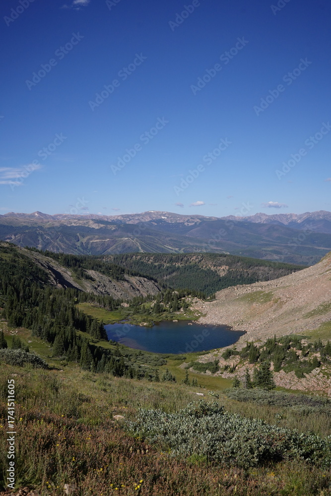 Fototapeta premium Landscape and Mountains