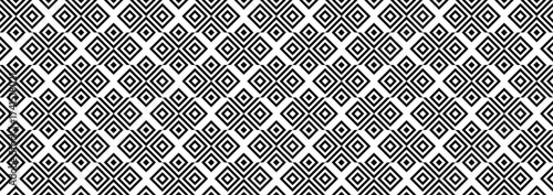 pattern black and white seamless geometric shape outline diamond Repeating Design for Backgrounds, Textile Prints, Wallpapers, and Graphic Projects