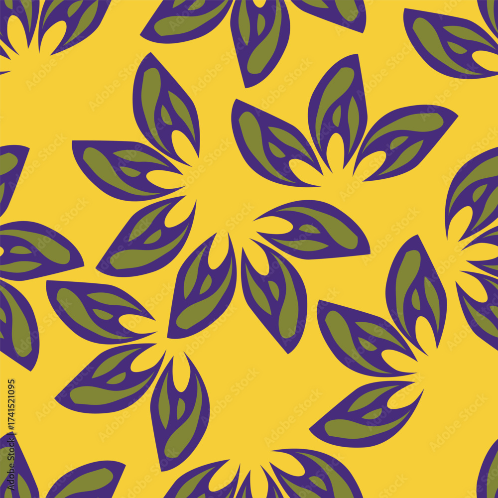 Fototapeta premium seamless floral pattern