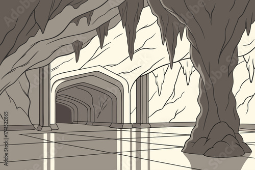 Wonderland Cave in South Dakota, underground ballroom once hosting music and dancing