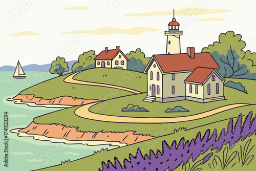 Washington Island in Wisconsin, lavender fields, harbors, and historic Scandinavian heritage