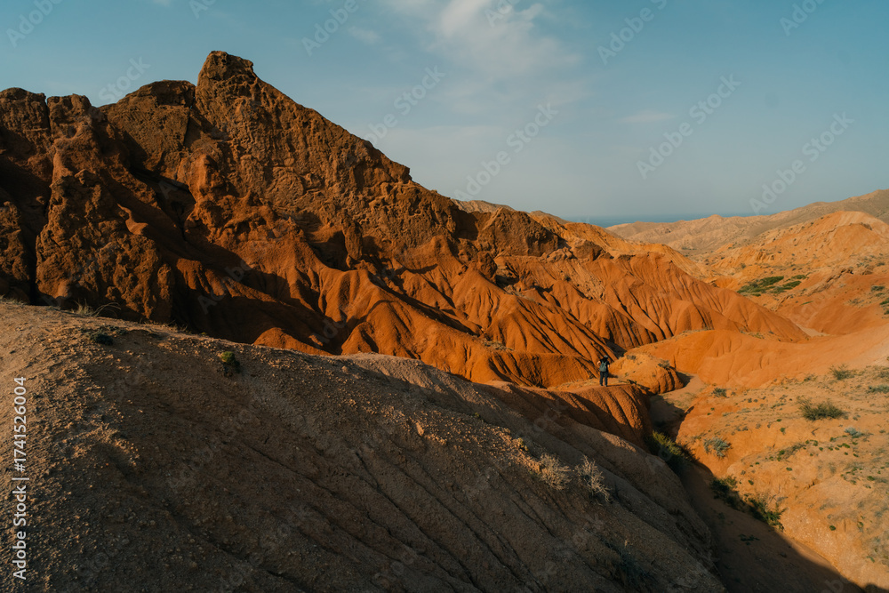 Fototapeta premium Fairytale canyon Skazka in Kyrgyzstan