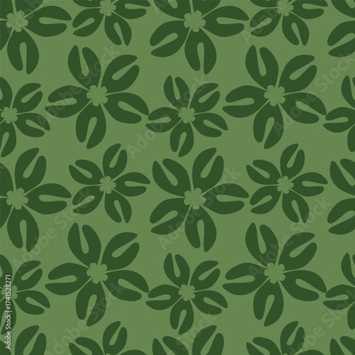 Abstract seamless floral pattern. Spring Trendy flowers print, Plant background, design for fabric, cloth design, covers, wallpapers, print, scrapbooking