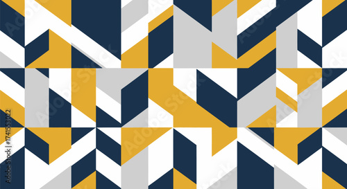 Abstract geometry triangles, lines and planes