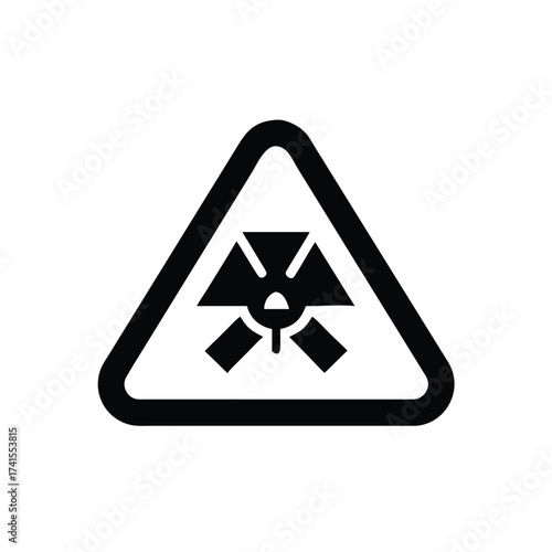 radiation warning sign