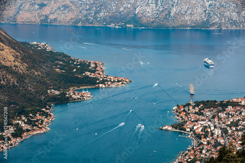 view of the bay of kotor