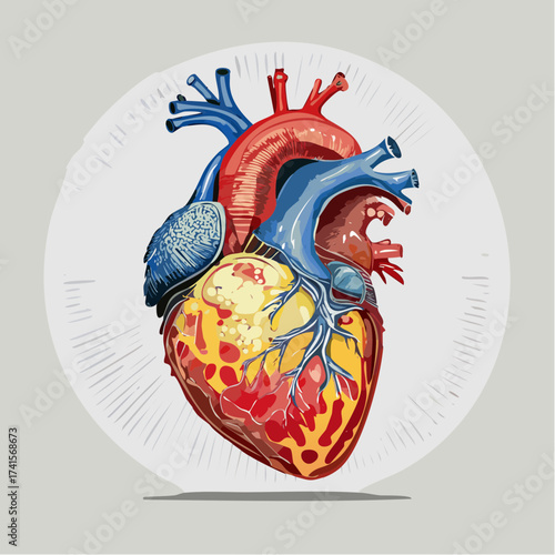  Simplified Human Heart