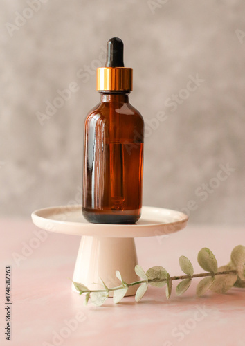 cosmetic bottle mockup beauty product design